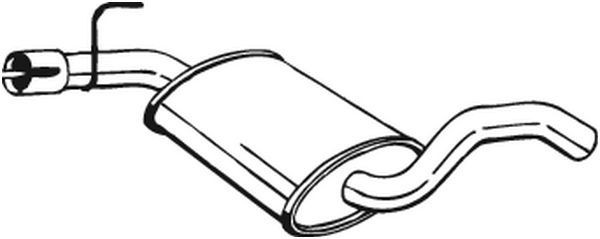 BOSAL Μεσαίο σιλανσιέ 233-693 BOSAL 233-693 Μεσαίο καζανάκι Ford MAVERICK φθηνά