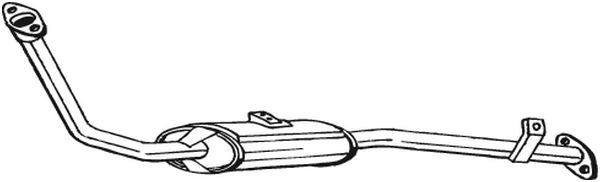 BOSAL Silencieux avant 278-041 Silencieux avant BOSAL SEBRING 278-041 pas cher