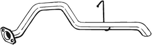BOSAL Fremre eksospotte 280-015 BOSAL 280-015 Forreste lyddemper Citroën C1 originale