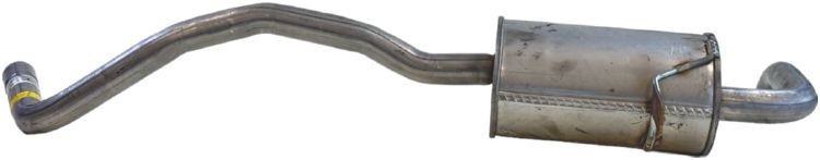 BOSAL Bagpotte 280-819 280-819 Udstødning bagpotte RENAULT CAPTUR BOSAL