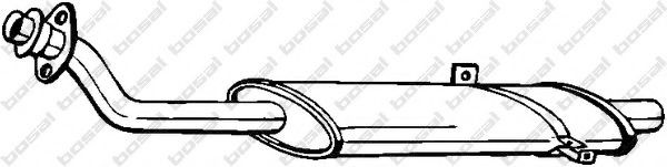 BOSAL Front Silencer 282-171 282-171 BOSAL front silencer for CHRYSLER