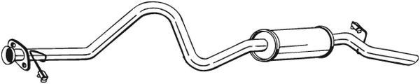 BOSAL Silencieux arrière 283-715 283-715 BOSAL Silencieux arrière Land Rover LW prix