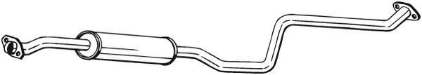 BOSAL Silencieux intermédiaire 284-141 BOSAL 284-141 Pot d'échappement intermédiaire 929 II Berline (HB) prix