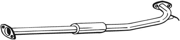 Uitlaat middendemper BOSAL 285-419 BOSAL 285-419: Uitlaat middendemper Nissan X-TRAIL 2024