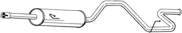 BOSAL Endschalldämpfer 287-357 287-357 BOSAL Ford Transit MK4 Bus Endschalldämpfer Preis