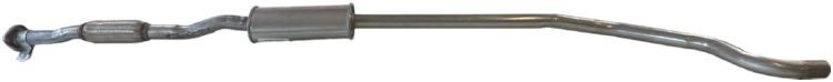 BOSAL Stredný tlmič výfuku 289-037 289-037 Stredný tlmič výfuku FIAT BRAVO BOSAL