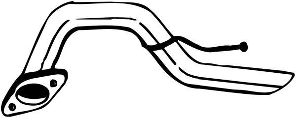 Eksosrør BOSAL 351-783 BOSAL 351-783 Eksosrør HYUNDAI ATOS 2011