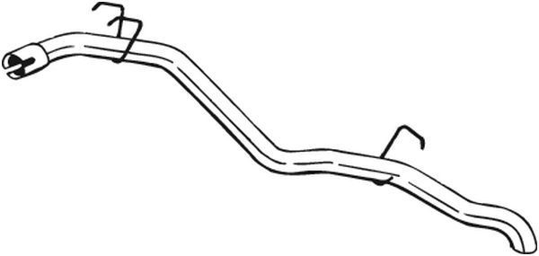 BOSAL Výfukové potrubie 440-101 BOSAL 440-101 originálne Vyfukove potrubie Opel Frontera Sport cena