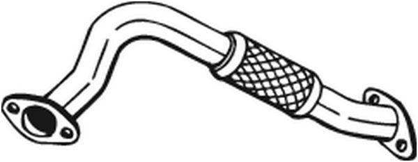 Tuyau d'échappement BOSAL 713-215 BOSAL 713-215: Tuyaux d'échappement Ford TRANSIT CONNECT 2015