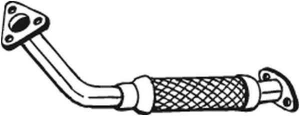 BOSAL Avgasrör 740-513 BOSAL 740-513 Avgasrör CX-3 (DK) original