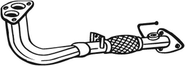 BOSAL Σωλήνας εξάτμισης 750-129 750-129 Σωλήνας εξάτμισης HONDA CR-V BOSAL