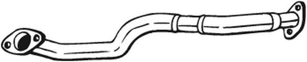 BOSAL Voorpijp 750-143 BOSAL 750-143 Pijp voor de uitlaat Chevrolet CAPTIVA originele