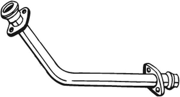 Tubo de escape BOSAL 751-151 BOSAL 751-151: Tubo de escapamento Mitsubishi L 200 2015