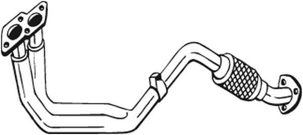 BOSAL Σωλήνας εξάτμισης 753-171 BOSAL 753-171 Σωλήνας εξάτμισης