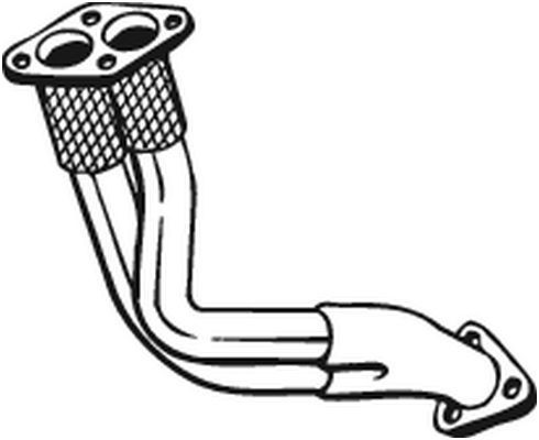 Tubo de escape BOSAL 753-517 BOSAL 753-517: Tubo de escape Volkswagen SHARAN 2005