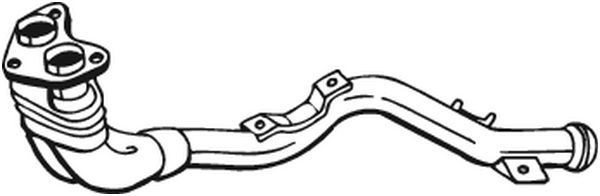 BOSAL Udstødningsrør 787-001 BOSAL 787-001 originale Toyota Celica T20 Udstødningsrør hvad koster