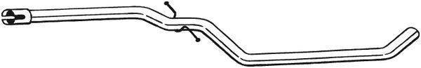 BOSAL Tubo gas scarico 823-081 BOSAL 823-081 Tubo gas scarico