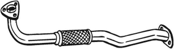 Avgasrör BOSAL 840-111 BOSAL 840-111: Avgasrör Nissan PRIMERA 2016