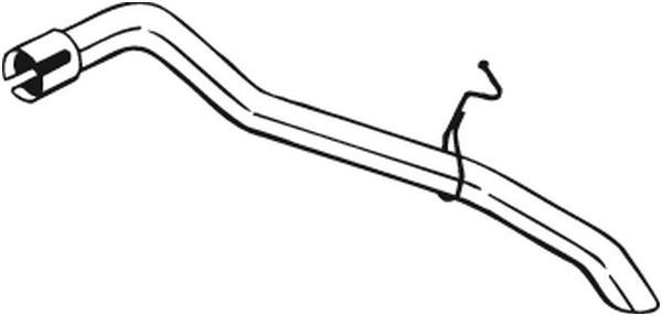 BOSAL Tubo de escape 840-173 BOSAL 840-173 Tubo de escape Ford Transit Connect mk1 originais preço