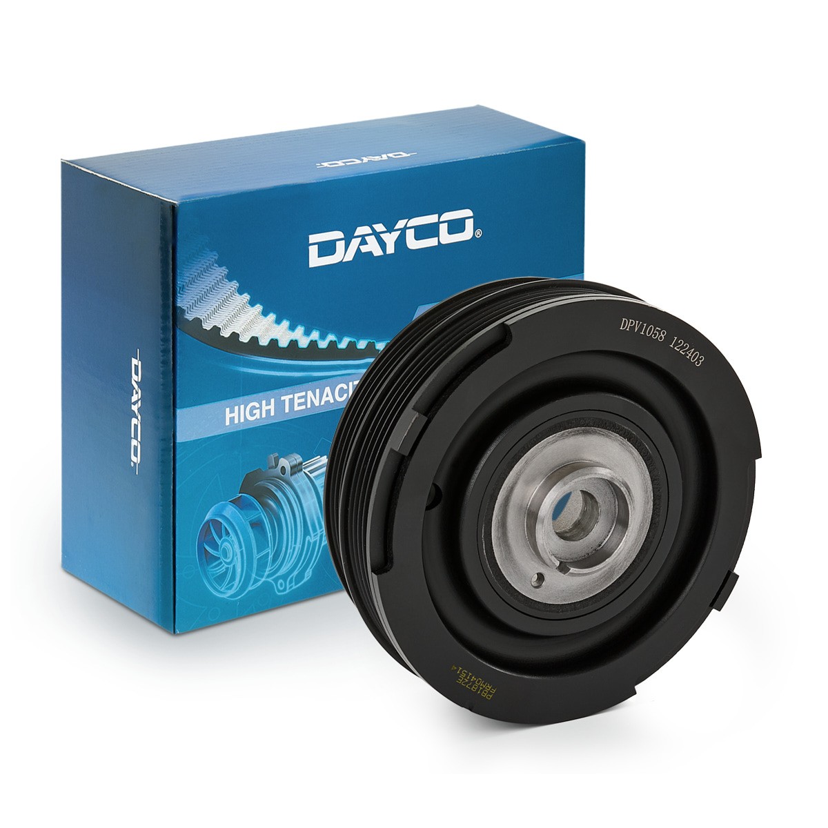 DAYCO Τροχαλία ιμάντα, στροφαλοφόρος άξονας DPV1058 Τροχαλία στροφάλου DAYCO Volkswagen AMAROK DPV1058