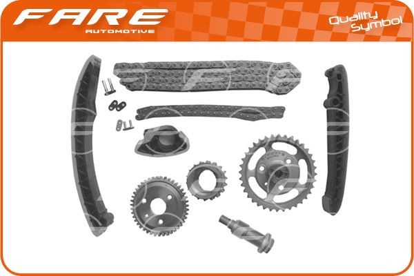 FARE SA Distributiekettingset 15017 Distributiekettingset SKODA FARE SA 15017