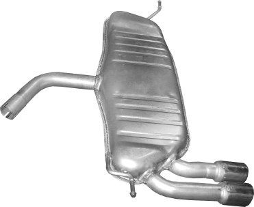 POLMO Rear silencer 01.147 01.147 POLMO exhaust silencer for AUDI Q3