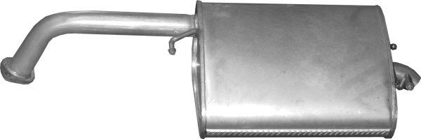 POLMO Bakre ljuddämpare 05.57 05.57 POLMO bakre ljuddämpare CHEVROLET CAMARO