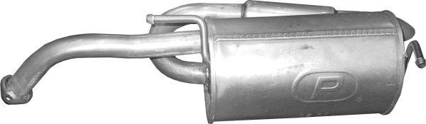 POLMO Rear silencer 05.70 POLMO 05.70 Malibu III Estate exhaust silencer universal and sports price