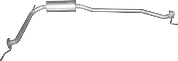 POLMO Mittenljuddämpare 09.42 Resonator avgassystem Honda CF 09.42 POLMO