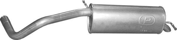 POLMO Πίσω σιλανσιέ 23.89 23.89 Τελικό εξάτμισης POLMO VW TOURAN