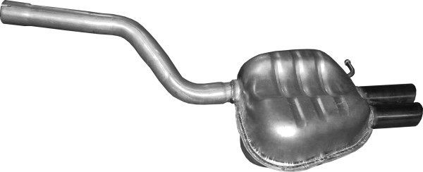 POLMO Bagpotte 24.83 Udstødning bagpotte POLMO Skoda FABIA 24.83