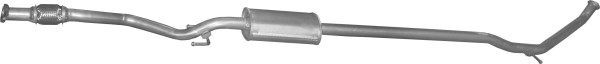 POLMO Middle silencer 47.72 POLMO 47.72 Kia Sportage Mk3 resonator replacement