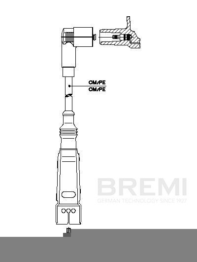 BREMI Bougiekabel 111/70 BREMI 111/70 Bougiekabel Audi 90 B2 prijs