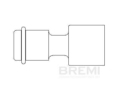 BREMI Pistikuhülss, Süütekaabel 13206/13 BREMI 13206/13 Pistik, süüteküünal Ford Mondeo Mk5 kombi odava hinnaga