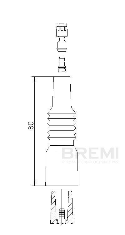 BREMI Fiche, distributeur d'allumage 13211/1 Audi 100 Allumeur BREMI 13211/1