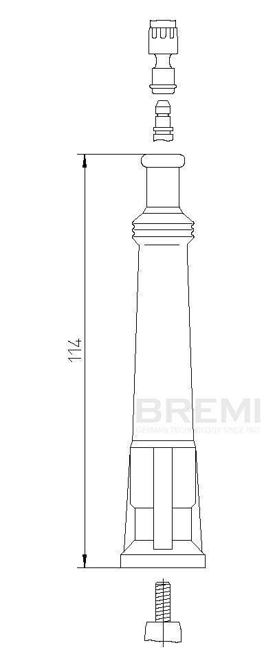 BREMI Ficha, vela de ignição 13213/5 preço Ficha, vela de ignição BMW 13213/5 BREMI