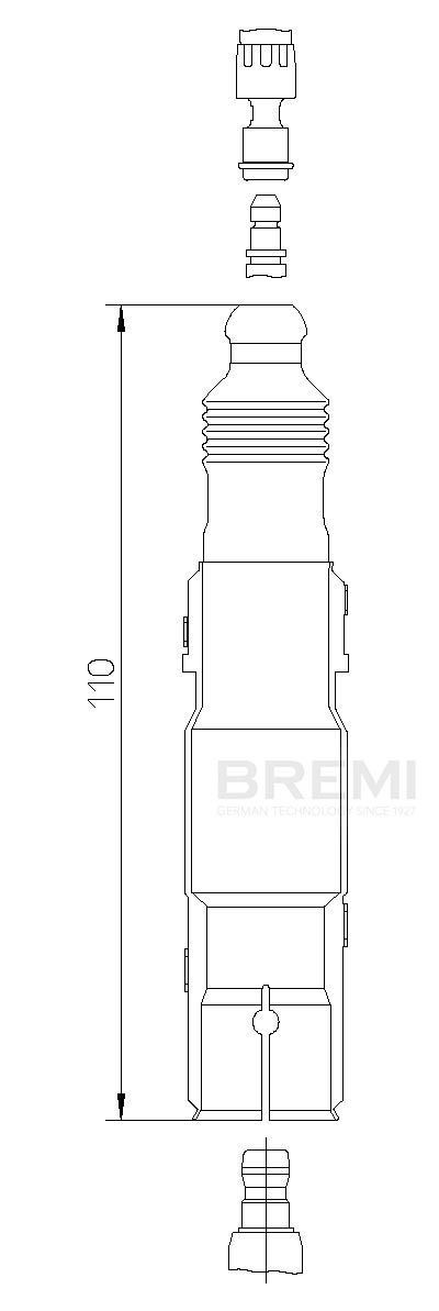 BREMI Cappuccio, Candela d'accensione 13272A5 BREMI 13272A5 Cappuccio, candela d'accensione Mercedes-Benz GULLWING originali