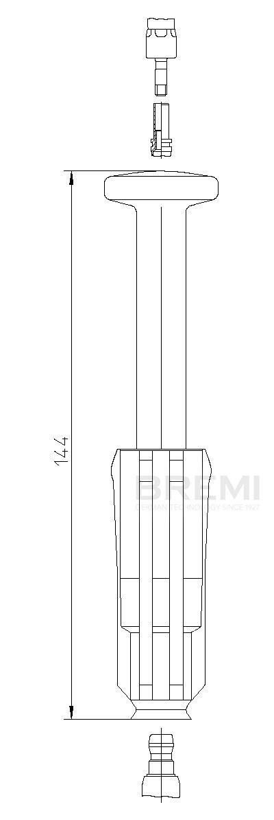 BREMI Kontakt, tändstift 13303/2 13303/2 BREMI kontakt, tändstift Volvo S40