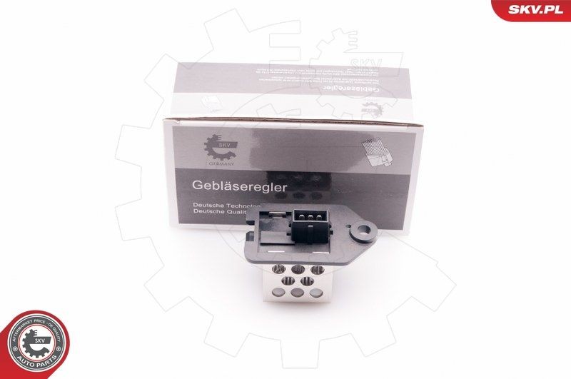 Fläktmotstånd ESEN SKV 94SKV012 ESEN SKV 94SKV012 Motstånd kupefläkt CITROËN C8 2006