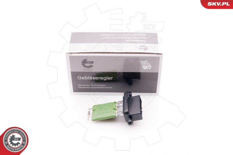 ESEN SKV Motstand, kupévifte 94SKV025 Varmeapparat motstand ESEN SKV Fiat BRAVO 94SKV025