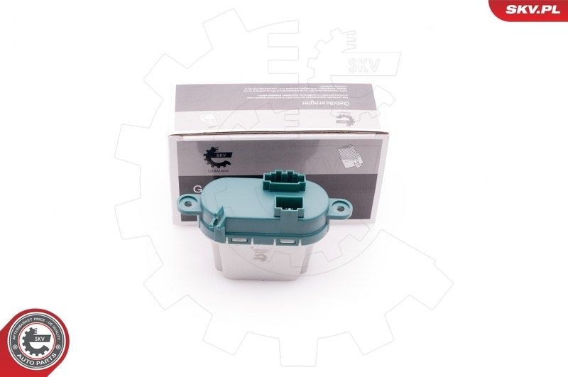 Αντίσταση, βεντιλατέρ εσωτ. χώρου ESEN SKV 94SKV034 ESEN SKV 94SKV034: Αντίσταση καλοριφέρ - ρυθμιστής ανεμιστήρα Volkswagen TOUAREG 2012