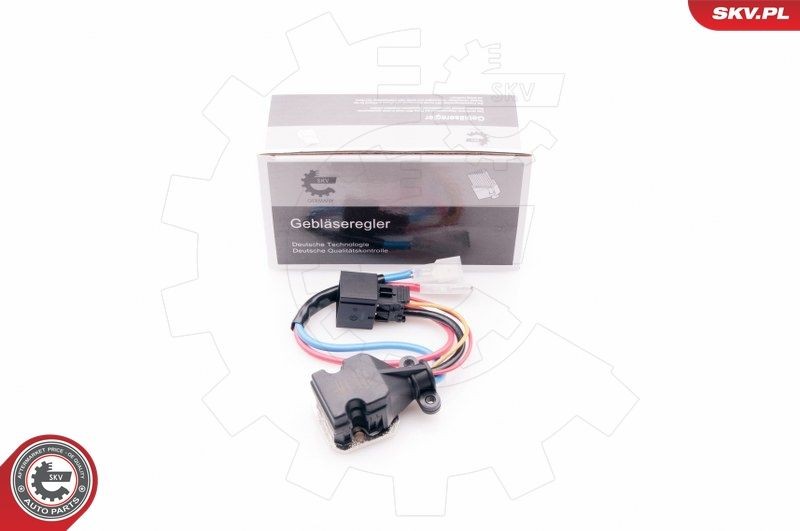 ESEN SKV Kachelweerstand 94SKV044 94SKV044 Ventilator weerstand MERCEDES-BENZ CLS ESEN SKV