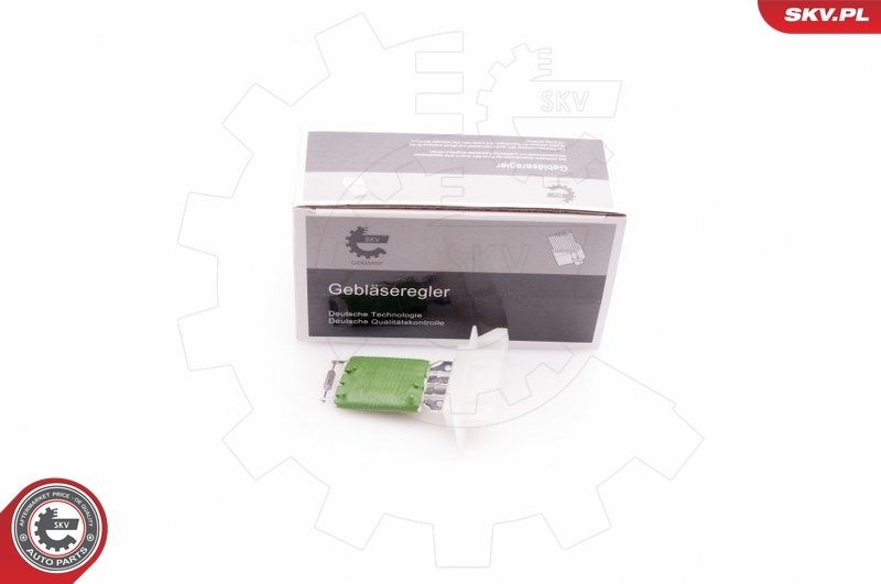 ESEN SKV Odpor vnútorného ventilátora 94SKV049 Odpor vnútorného ventilátora ESEN SKV Citroën C3 94SKV049