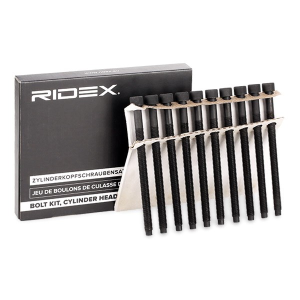 RIDEX Cilinderkopbouten 1217B0007 Cilinderkopboutenset RIDEX VEL SATIS 1217B0007 goedkoop