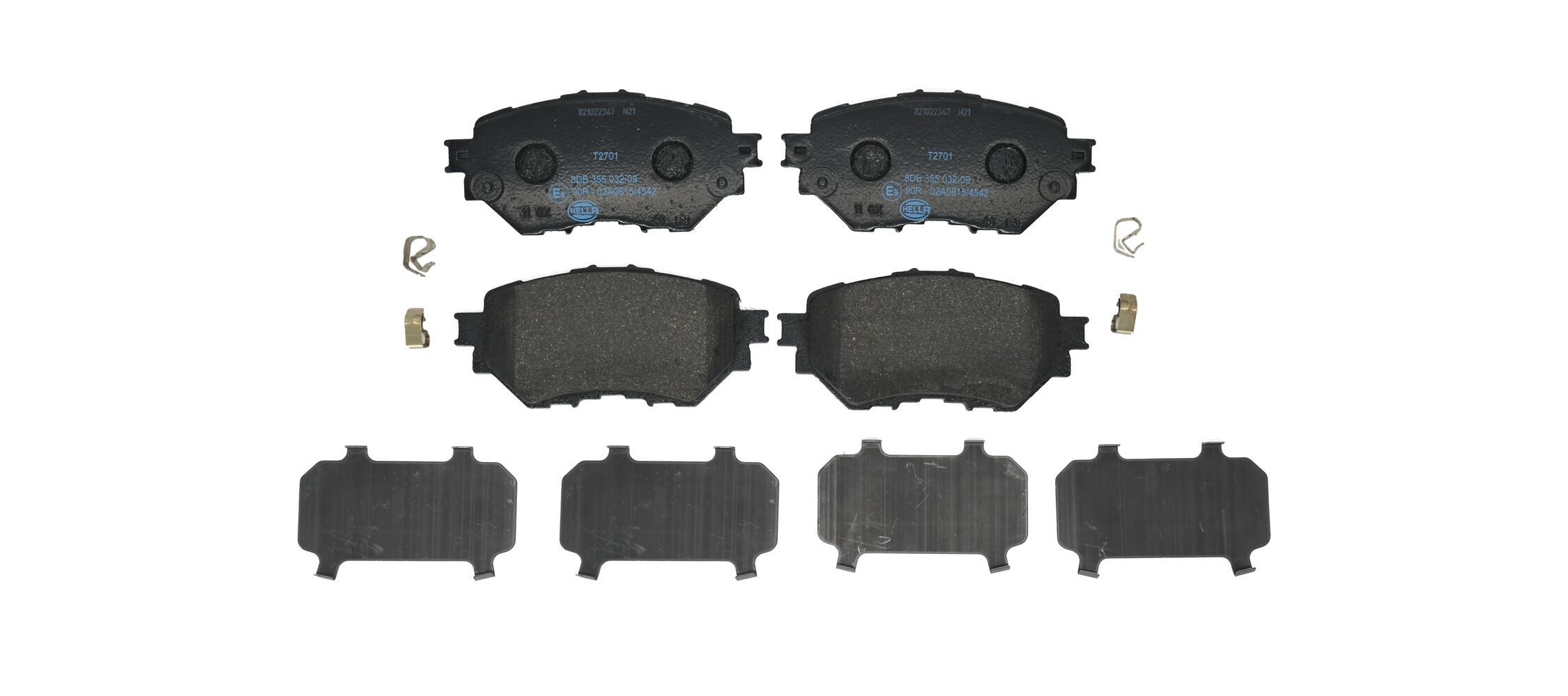 HELLA Bremseklosser 8DB 355 032-091 Klosser HELLA Mazda MX-5 8DB 355 032-091