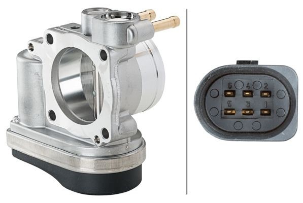 HELLA Corpo de borboleta 8UK 007 623-401 Corpo do acelerador HELLA Nissan CUBE 8UK 007 623-401