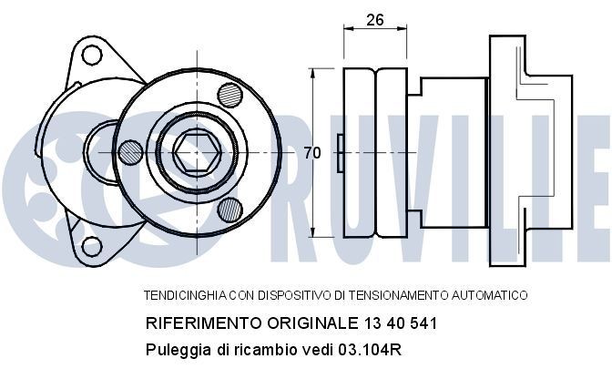 RUVILLE Bielletta barra stabilizzatrice 917089 917089 RUVILLE Biellette barra stabilizzatrice KIA prezzo