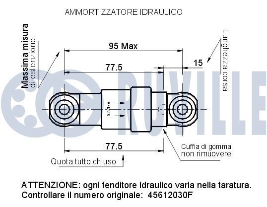 RUVILLE Supporto braccio oscillante 986816 986816 Silent block braccio oscillante SUZUKI RUVILLE costo
