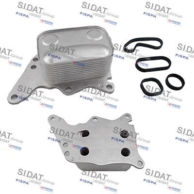 SIDAT Õliradiaator, mootoriõli 590222 590222 Õlijahuti SIDAT PEUGEOT 307