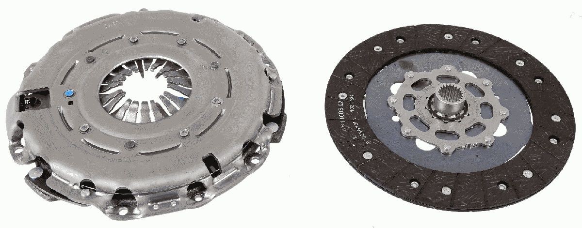 SACHS Clutch kit 3000 950 681 3000 950 681 SACHS clutch kit for PEUGEOT 206